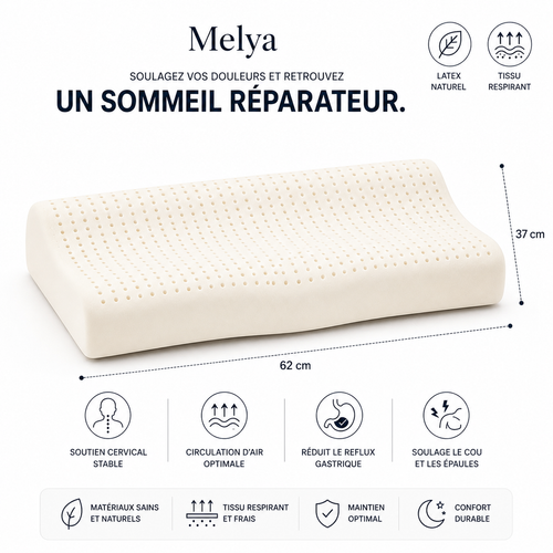 Oreiller en Latex Naturel