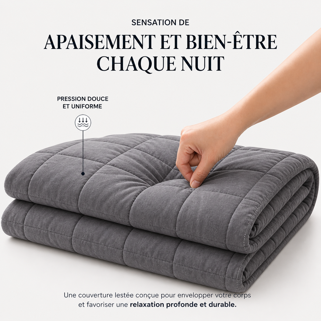 Couverture Lestée 6 kg